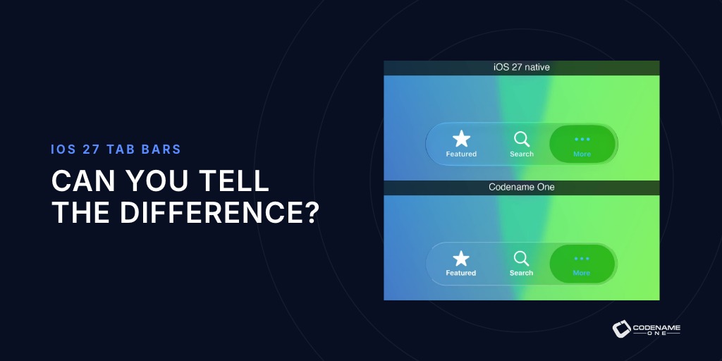 Can You Tell the Difference Between These iOS Tab Bars?