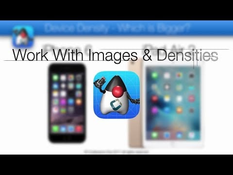 WORK WITH MULTI IMAGES AND DEVICE DENSITIES